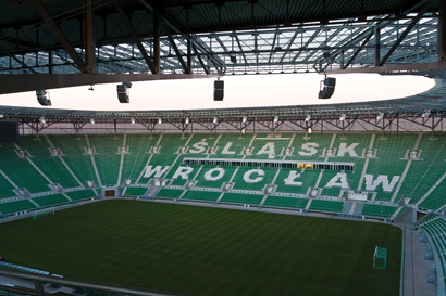 Stadion Miejski in Wroclaw, Poland