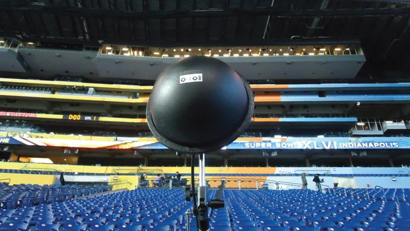 PWS Domed Helical at Super Bowl XLVI