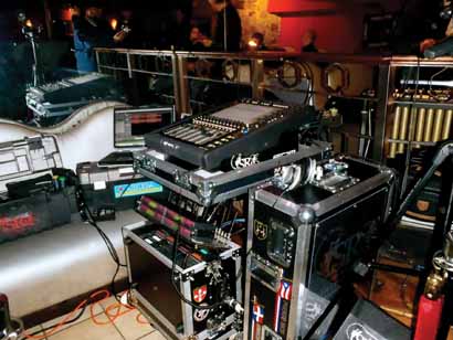 The DiGiCo SD11 setup