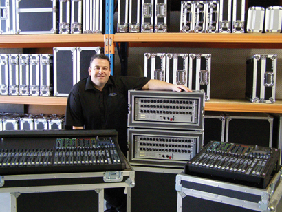 Darren Russell of Elite Sound and Lighting opted for Soundcraft consoles