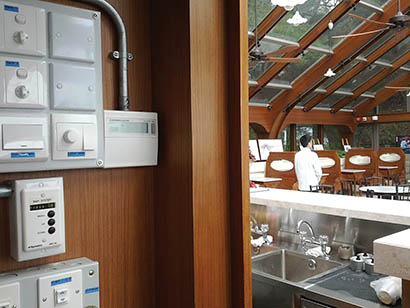 Tai O Lookout Restaurant features a new sound system that includes a Symetrix Jupiter 8 turnkey signal processor and the Symetrix ARC-2e user interface.