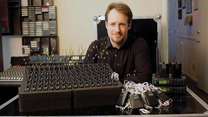 Zelda Orchestra Tour Includes Shure PSM900. Pictured here, Alex Levy