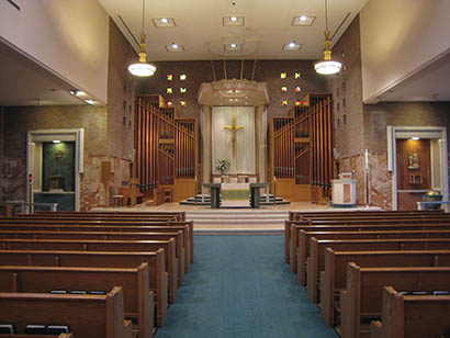 Boston Light and Sound used two Iconyx digitally steerable column array loudspeakers from Renkus-Heinz to overcome the inherent challenges to spoken word intelligibility at St. Joseph Parish in Needham, MA