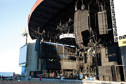 Peter Gabriel tour supported by Firehouse Productions. Photo by Jamie Pollock