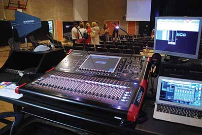 DiGiCo SD9 at Grace Church, Glendora, CA