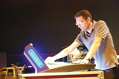 Mathieu Rouet with Soundcraft gear at FuzzYon