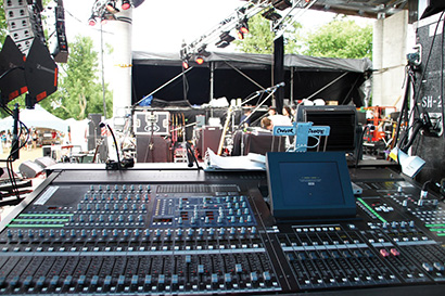 Earlier in August, the Westbury supported audio for the Hillside Festival with performances by Kathleen Edwards, The Arkells, and others