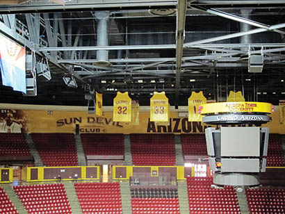 Wells Fargo Arena at Arizona State University with new gear from Danley Sound Labs