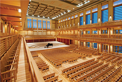 The Joan And Sanford I. Weill Hall featured its first performance Sept. 29, 2012