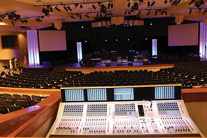 First Baptist Church at the Mall Now Using Studer Vista 5 M2 Console