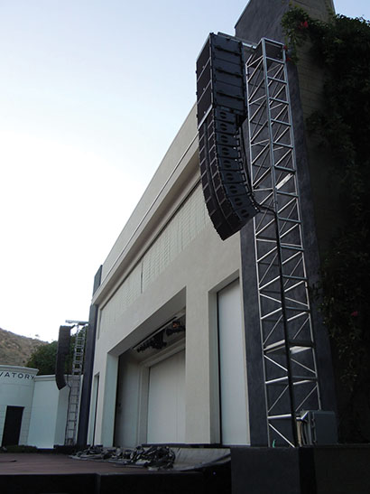 Micworks provided L-Acoustics KARA, SB18 and LA8 gear for Pageant of the Masters Festival