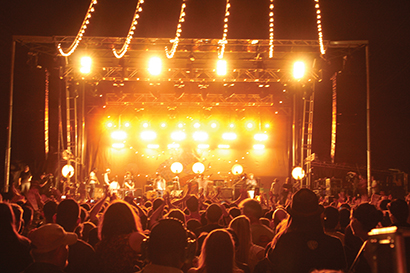 The Railroad Revival stop in Tempe, AZ in April 2011 was supported by Precise Corporate Staging