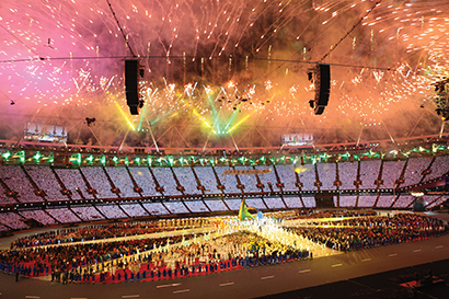 2012 London Olympic Summer Games, photo courtesy of Merging Technologies and Norwest Productions