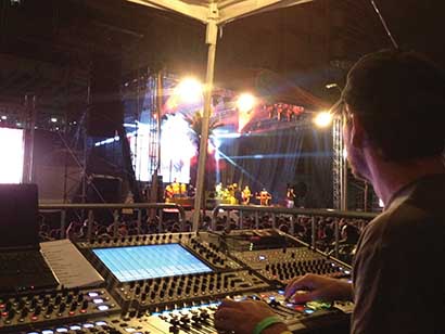 Grupo Hangar has been using a DiGiCo SD8 to support events near Medellin, Colombia
