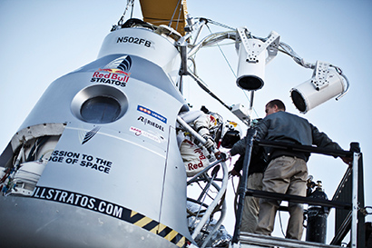 Red Bull Stratos Mission Control - The Capsule