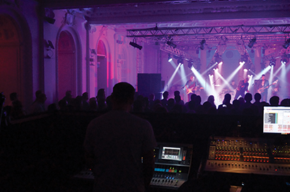 iLive at FOH with the Neon Trees at the Universal Music private party in London.