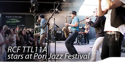 The Pori Music Festival included RCF TT+ gear