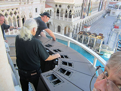AVDB Group installing the ARCS II array