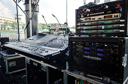 DiGiCo SD10 on tour with Train
