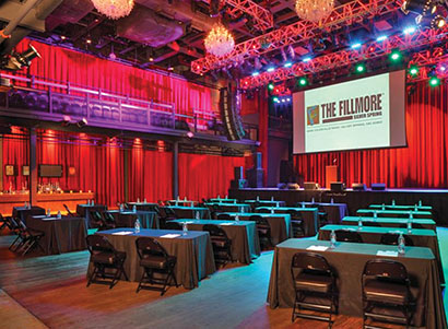 Souind Image provides JBL VerTec to Fillmore Silver Spring