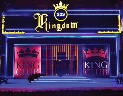 Kingdom Disco in Backan City, Vietnam equipped with Ohm gear