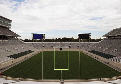 Six Danley Jericho J3s plus fills cover the stadium