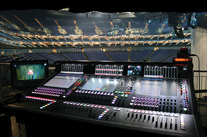 The production is being mixed on DiGiCo SD7 consoles at FOH and monitors