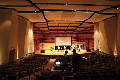Mill City Church operates out of the University Center for the Arts building on the Colorado State University Campus in Fort Collins, CO every Sunday