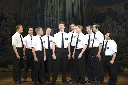 The touring production of Broadway's The Book of Mormon. Photo by Joan Marcus