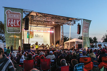 The arsenal from Soundworks included Turbosound Flex Array systems to cover the two largest stage areas.