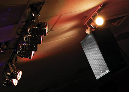 Flux at Drexel University equipped with Meyer Sound gear via DBS Audio Systems