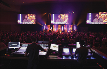 James River Assembly (JRA), a congregation with two churches based here, upgraded recently with two new DiGiCo SD5 consoles along with a new SD10 desk to meet expanding audio production needs.