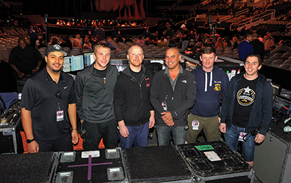 Eighth Day crew (left to right): Wilson Tennermann, Dan Bluhm, Clinton Reynolds, Arno Voortman, David McPhee and Eoin Collins.