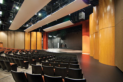 Berman Center for the Performing Arts, West Bloomfield, MI. Photo by Advanced Lighting and Sound.
