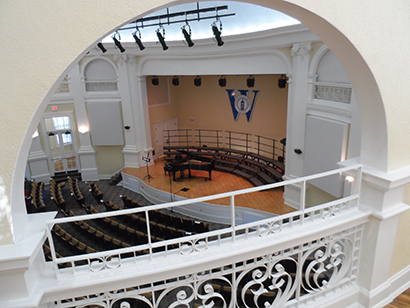 MUW Poindexter Hall Renovation Includes One Systems Speakers