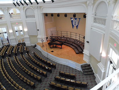MUW Poindexter Hall Renovation Includes One Systems Speakers