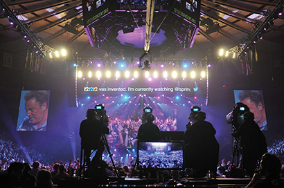 Bruce Springsteen & the E Street Band kicked off 12-12-12 The Concert for Sandy Relief. 