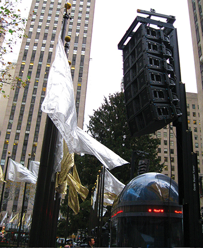 PRG Provides JBL Gear for NYC Tree Lighting Ceremony