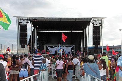 NYC-based Advanced Audio provided D.A.S. Aero Series 2 gear for the main stage at Bader Field in Atlantic City, NJ.