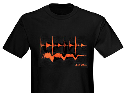 Cafe Press sidechain T-shirt