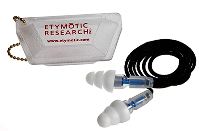 Etymotic ETY ear plugs