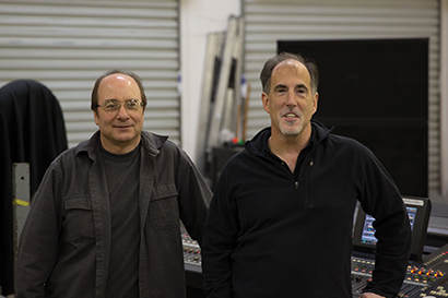 Don Albonico (left) and Raul Suarez (right) run Third Ear Sound with David Trinchero (not pictured).