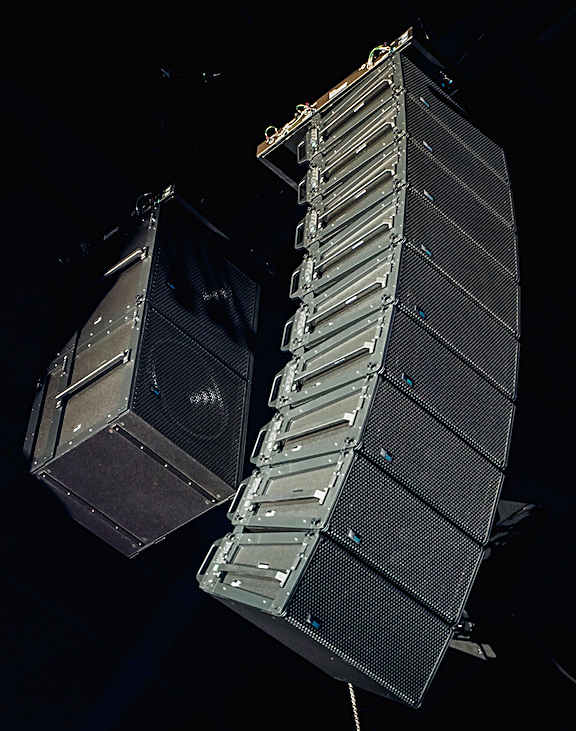 The Meyer Sound LEOPARD rig provides ample flexibility for any configuration 