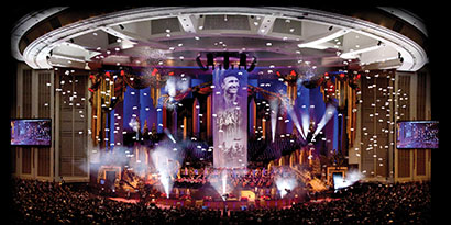 Poll Sound installed L-Acoustics’ KARAi, SB18i and KIVA arrays to enhance the sound within the 21,000-capacity LDS Conference Center.