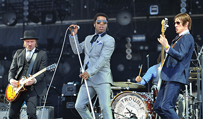 Vintage Trouble at BottleRock 2013. Photo by Steve Jennings