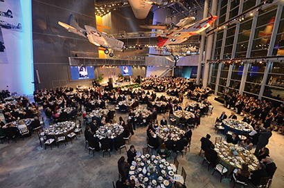 National WWII Museum in downtown New Orleans, the US Freedom Pavilion: The Boeing Center
