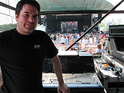 Spin Doctors front of house engineer, Rob Killenberger