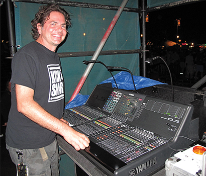 Ryan Nichols, Switchfoot FOH engineer.