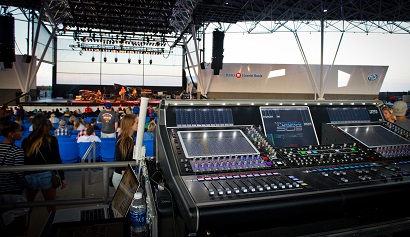 FOH at BMO Harris Pavilion. Photo Credit: Paul Weber.