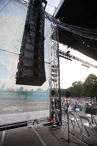 Sound Associates Provides Meyer LEO for NY Philharmonic Central Park Concerts